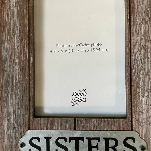 Enesco Rustic Sisters Photo Frame - Picture 3 of 12